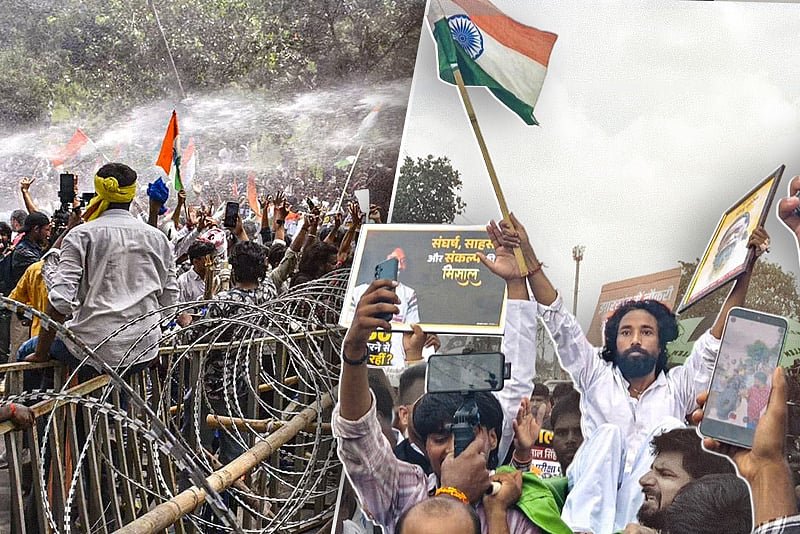 ভারতে আবার ছাত্র আন্দোলন, জলকামানের মুখে নাচ, কেন রাস্তায় ঝাড়খন্ডের শিক্ষার্থীরা