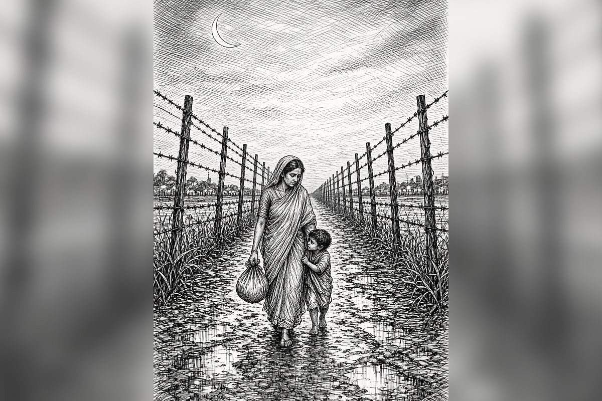 ভারতের নাগরিককে ‘পুশ ইনের’ করুণ কাহিনি