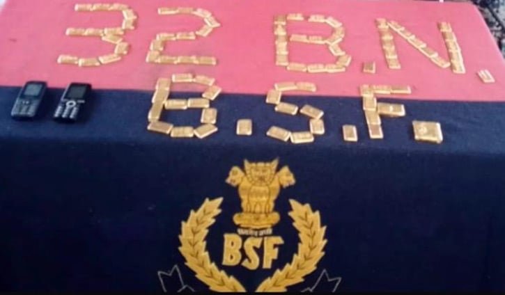 ভারতে পাচারকালে উদ্ধার ১৭ কোটি রুপির স্বর্ণ