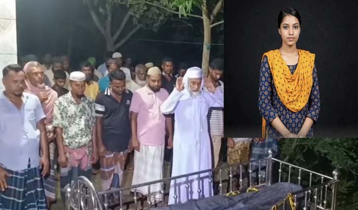 শ্যামনগরে এমপি গাজী নজরুলের দ্বিতীয় স্ত্রীর দাফন সম্পন্ন