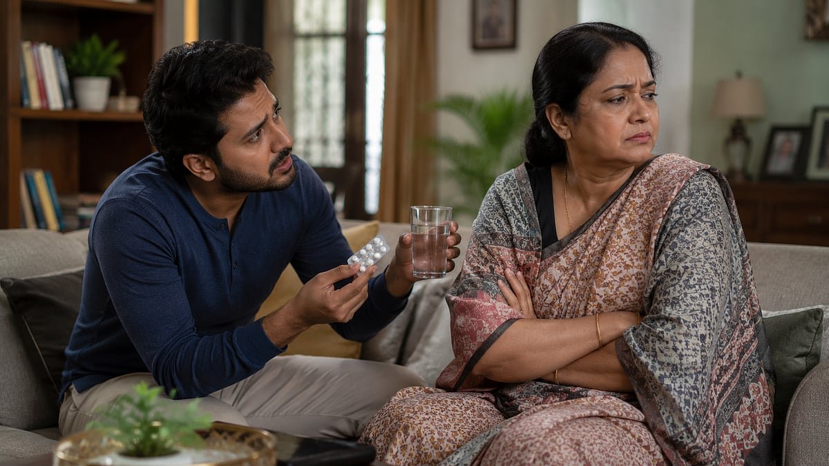 মাকে কিছু বোঝাতে গেলেই রেগে যান, কীভাবে সামলাব তাঁকে
