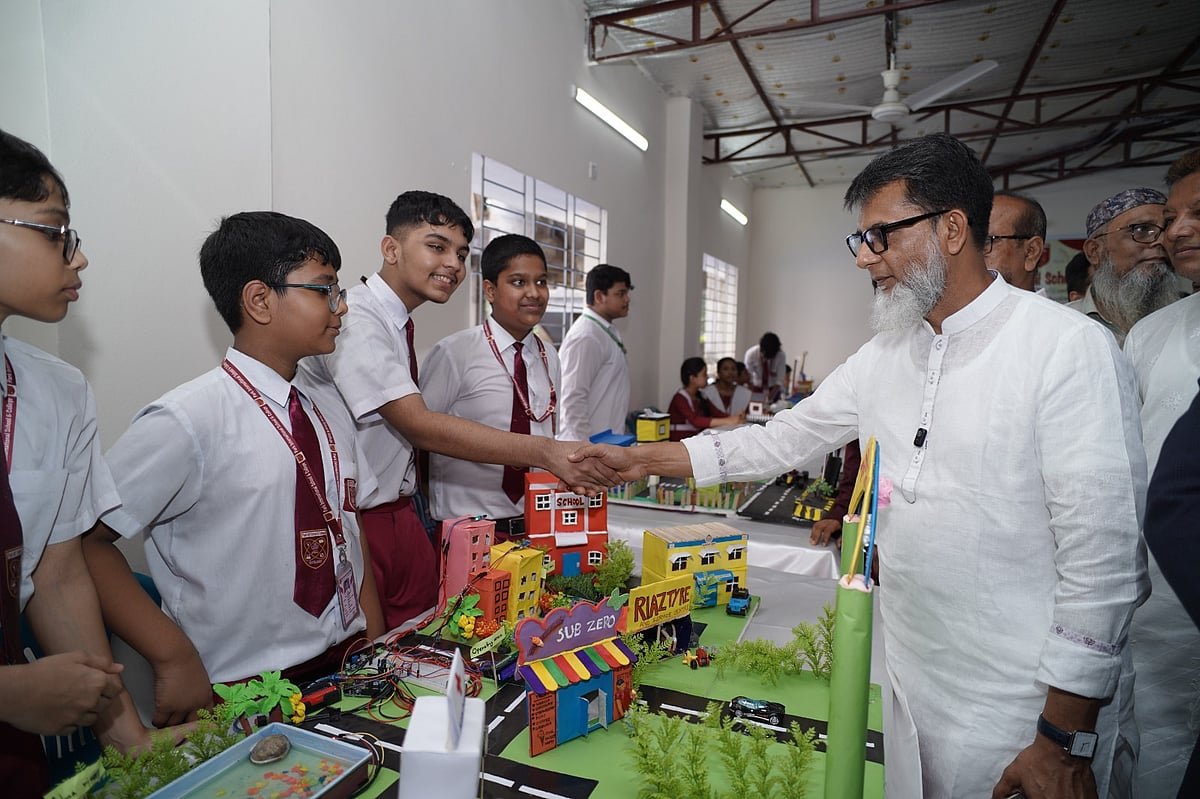 পার্ক ইন্টারন্যাশনাল স্কুল অ্যান্ড কলেজে ‘সায়েন্স অ্যান্ড ইনোভেশন এক্সপো’