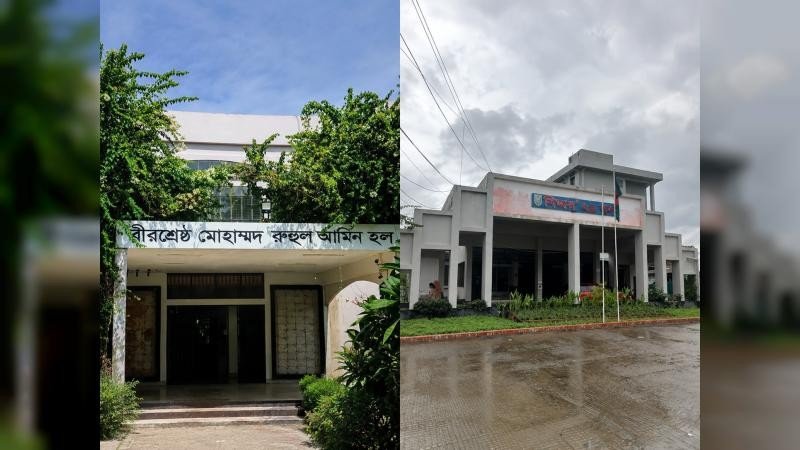 খুলনা বিশ্ববিদ্যালয়ের দুই হলে লিফট স্থাপনের দাবি শিক্ষার্থীদের