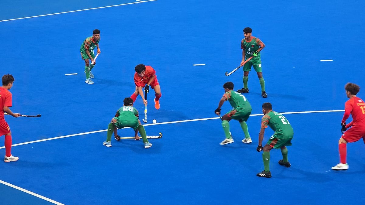 দুই দফায় এগিয়েও চীনের কাছে হার হকির যুবাদের