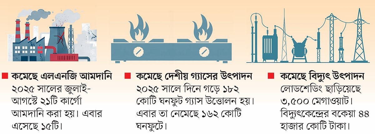 গ্যাস–বিদ্যুৎ খাতে সমস্যা নানামুখী, সমাধানও আছে