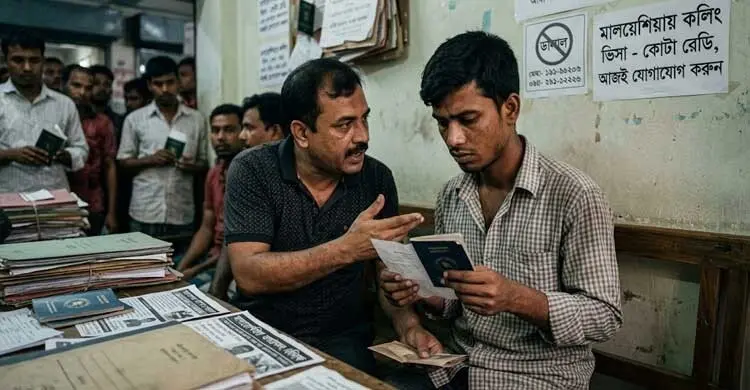‘কয়টা বডি, কয়টা পাসপোর্ট’: মালয়েশিয়া ভিসার আড়ালে ‘মানুষ কেনাবেচা’