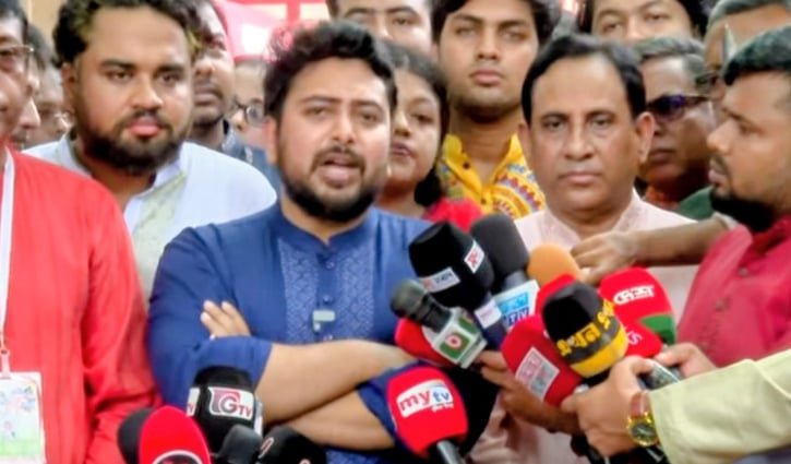 সাম্প্রদায়িক সম্প্রীতি ছাড়া গণতন্ত্র নিশ্চিত হবে না: নাহিদ