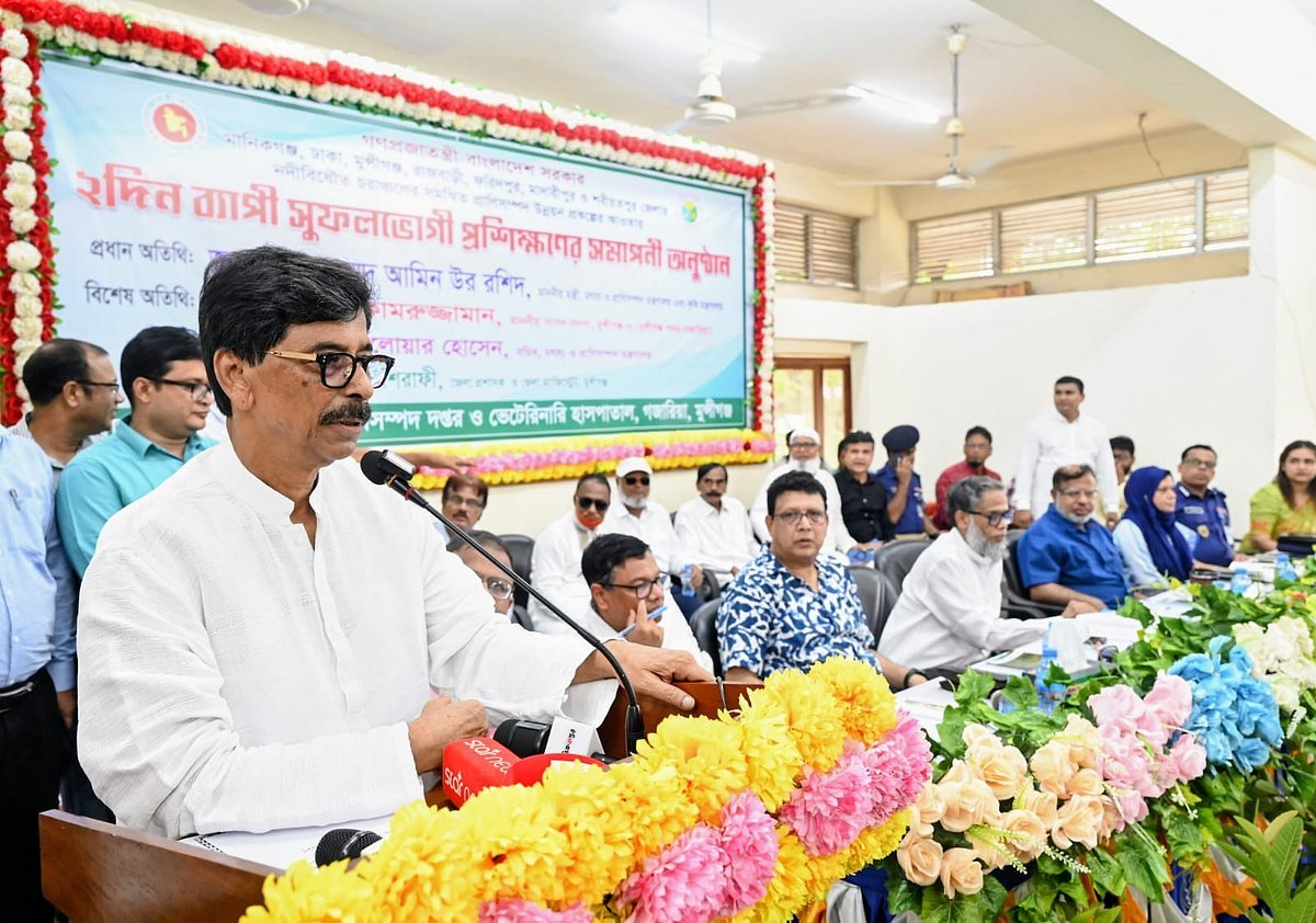 প্রাণিসম্পদ পণ্যের ন্যায্যমূল্য নিশ্চিতে প্রক্রিয়াজাতকরণ কেন্দ্র গড়ে তোলা হবে: প্রাণিসম্পদমন্ত্রী