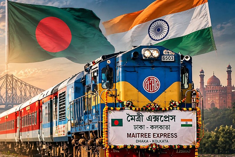 দুই বছর পর আবারও বাংলাদেশ–ভারত মৈত্রী ট্রেন চালুর প্রক্রিয়া শুরু