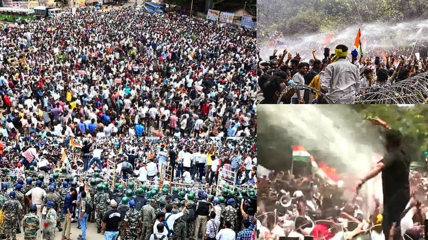 আবারও উত্তাল ভারত, রাজপথে জেন-জিরা