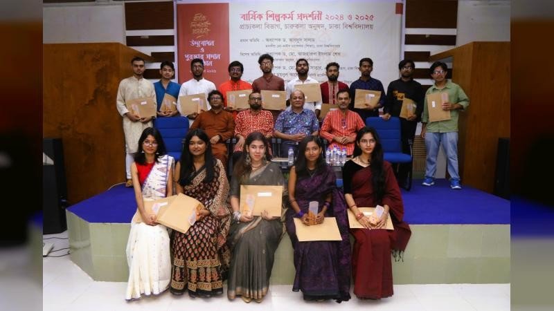 ঢাবি প্রাচ্যকলা বিভাগের বার্ষিক শিল্পকর্ম প্রদর্শনী শুরু
