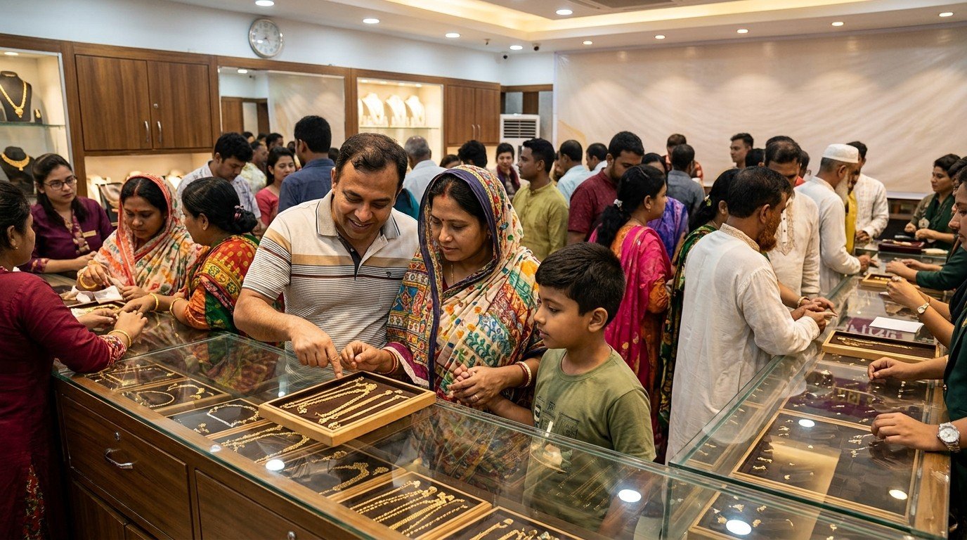 বিশ্ববাজারে স্বর্ণের আবার দামে বড় পতন