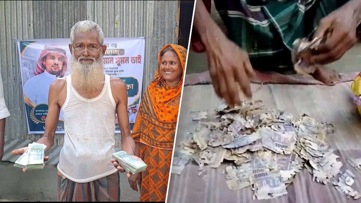 উইপোকা-ইঁদুরে কাটা ২ লাখ টাকা, কৃষকের পাশে দাঁড়ালেন প্রবাসী মিজানুর