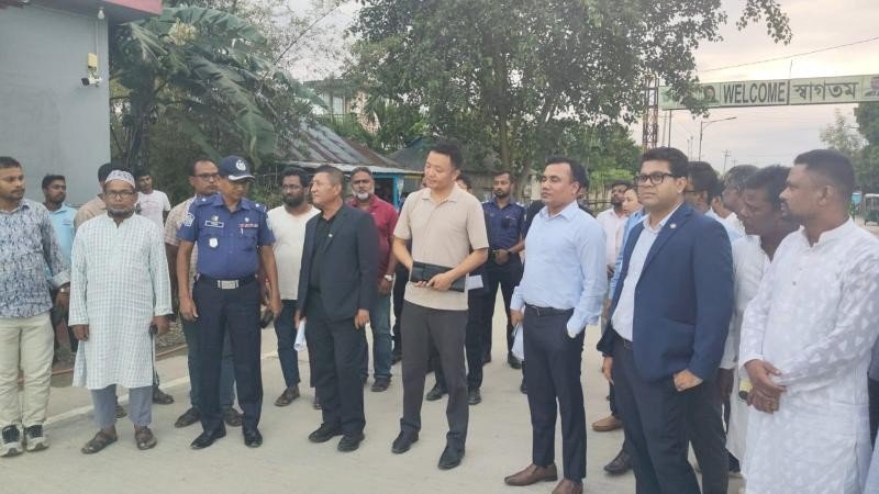 কুড়িগ্রামে ভুটানের অর্থনৈতিক অঞ্চল: সোনাহাট স্থলবন্দর পরিদর্শন বাণিজ্যিক প্রতিনিধি দলের