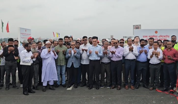 ঢাকা-আশুলিয়া এক্সপ্রেসওয়ের নির্মাণ ২৮ শতাংশ বাকি, সার্ভিস সেতু চালু