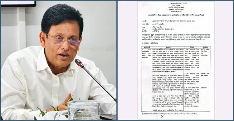 ‘শিক্ষক নিয়োগ নিয়ে সিদ্ধান্ত হয়নি’ দাবি মন্ত্রীর, নথিপত্রে ভিন্নকথা