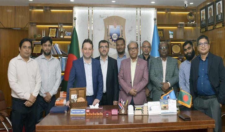 নোবিপ্রবিতে তুরস্কের সাকারিয়া বিশ্ববিদ্যালয়ের প্রতিনিধিদল