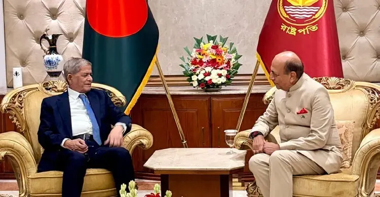 রাষ্ট্রপতির সঙ্গে ভারতীয় হাইকমিশনারের সাক্ষাৎ