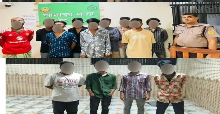 তেজগাঁও এলাকায় অভিযান, বিভিন্ন অপরাধে গ্রেফতার ৭৭