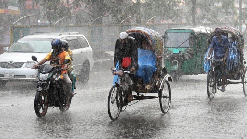 বজ্রসহ বৃষ্টি ও ভারী বর্ষণ নিয়ে আবহাওয়া অফিসের নতুন বার্তা