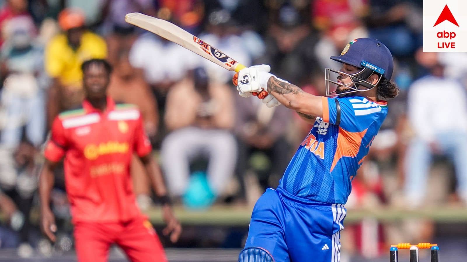 ZIM Vs IND: ঈশান, তিলকের অর্ধশতরান, ২০ ওভারে দুশোর গণ্ডি পেরিয়ে জিম্বাবোয়েকে বড় চ্যালেঞ্জ দিল ভারত