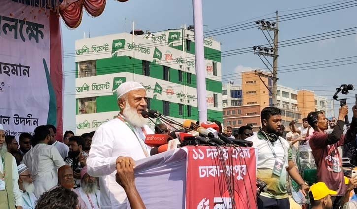 ১৮ কোটি মানুষের দাবি নিয়ে আমরা রাস্তায় নেমেছি: ডা. শফিকুর