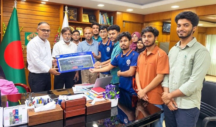 প্রথমবারের মতো ইবি সায়েন্স ক্লাবের নিজস্ব ওয়েবসাইট চালু