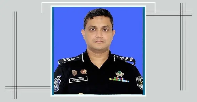 র‍্যাব-৭ এর নতুন অধিনায়ক লে. কর্নেল মোস্তাফিজুর রহমান