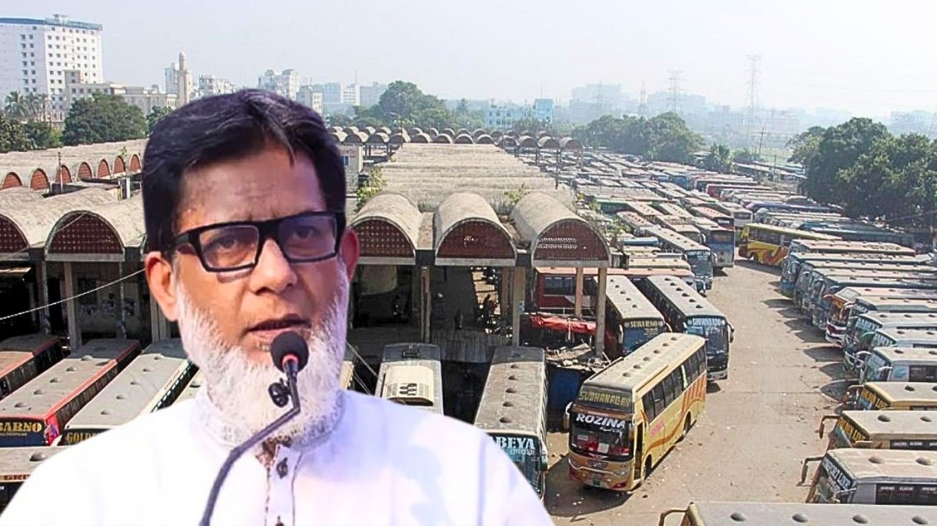 ঢাকার চার বাস টার্মিনাল দ্রুত সরিয়ে নেওয়ার উদ্যোগ