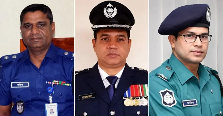 দাপুটে অতিরিক্ত ডিআইজিসহ তিন পুলিশ সুপারকে বরখাস্ত