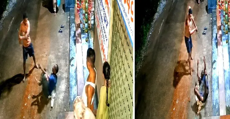 মানসিক ভারসাম্যহীন যুবককে লাঠিপেটা, ভিডিও ভাইরাল