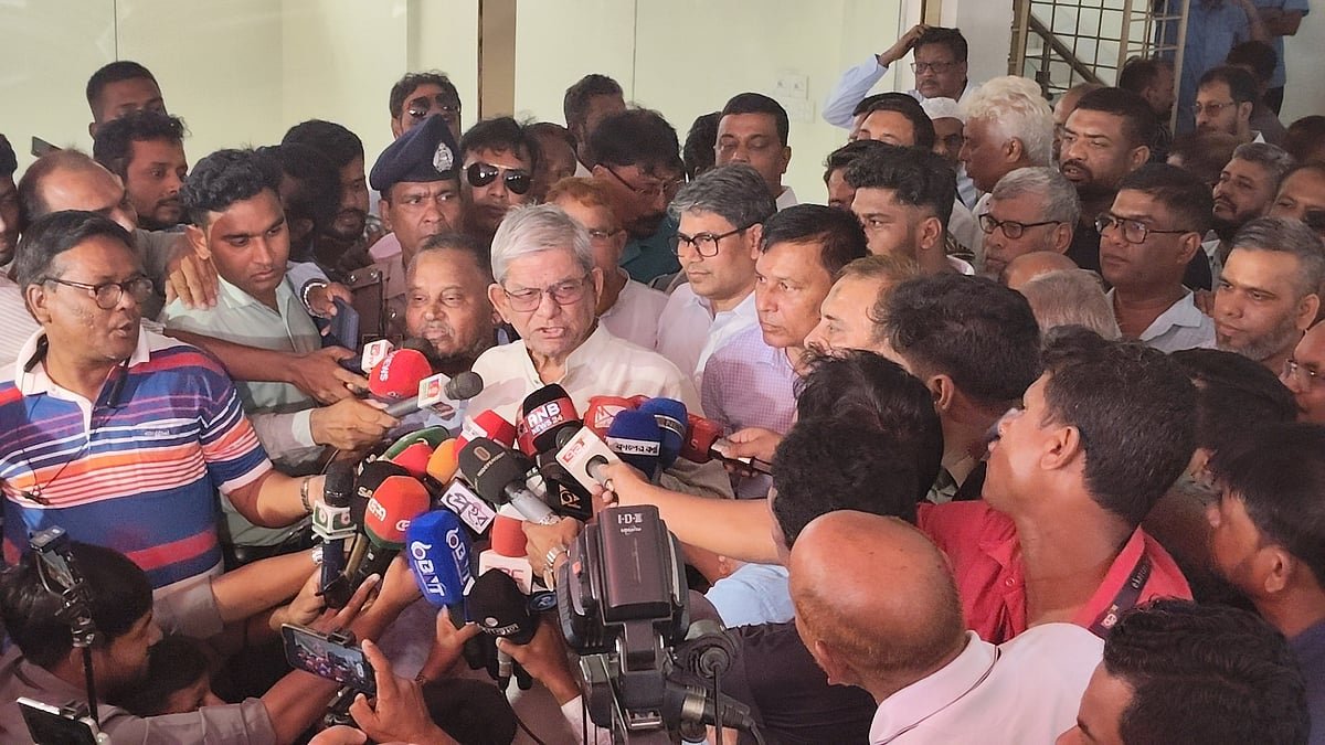 বিএনপিকে যাঁরা ফ্যাসিবাদের দল বলেন, তাঁদের জ্ঞানের অভাব আছে: মির্জা ফখরুল