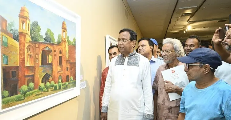 ঢাকার ইতিহাস-ঐতিহ্য নিয়ে শিল্পকলা একাডেমিতে চিত্র প্রদর্শনী