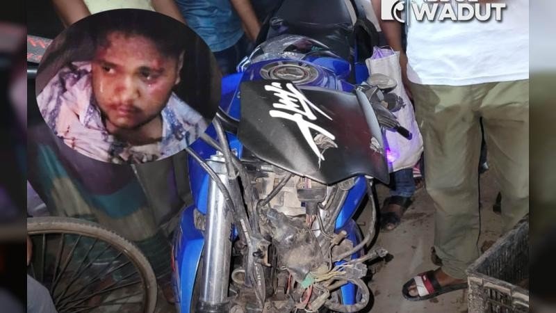 শেরপুরে দ্রুতগতির মোটরসাইকেলের ধাক্কা আহত ৩