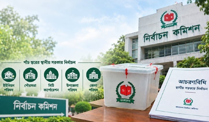 স্থানীয় সরকার নির্বাচনের আচরণবিধি প্রকাশ