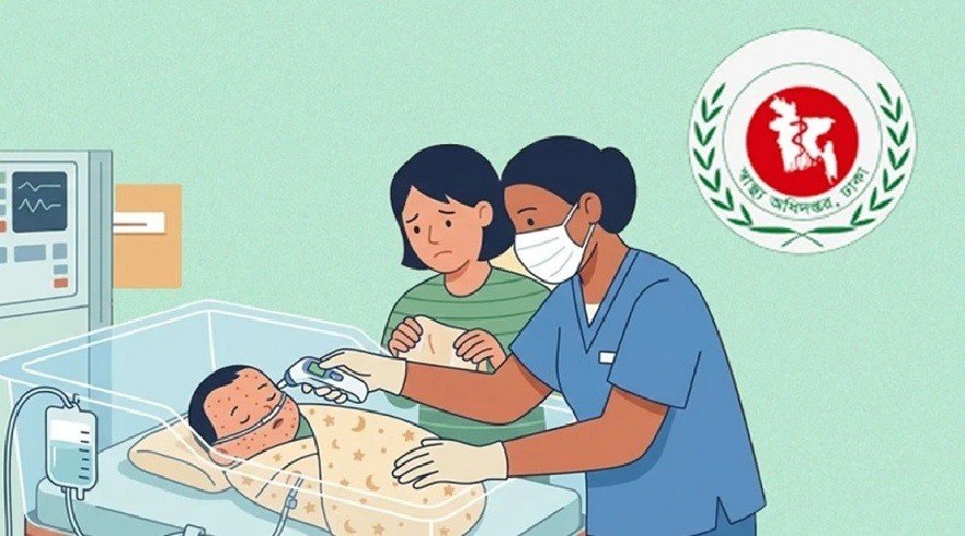 দেশে হামের উপসর্গ ও হামে আরও ৬ জনের মৃত্যু