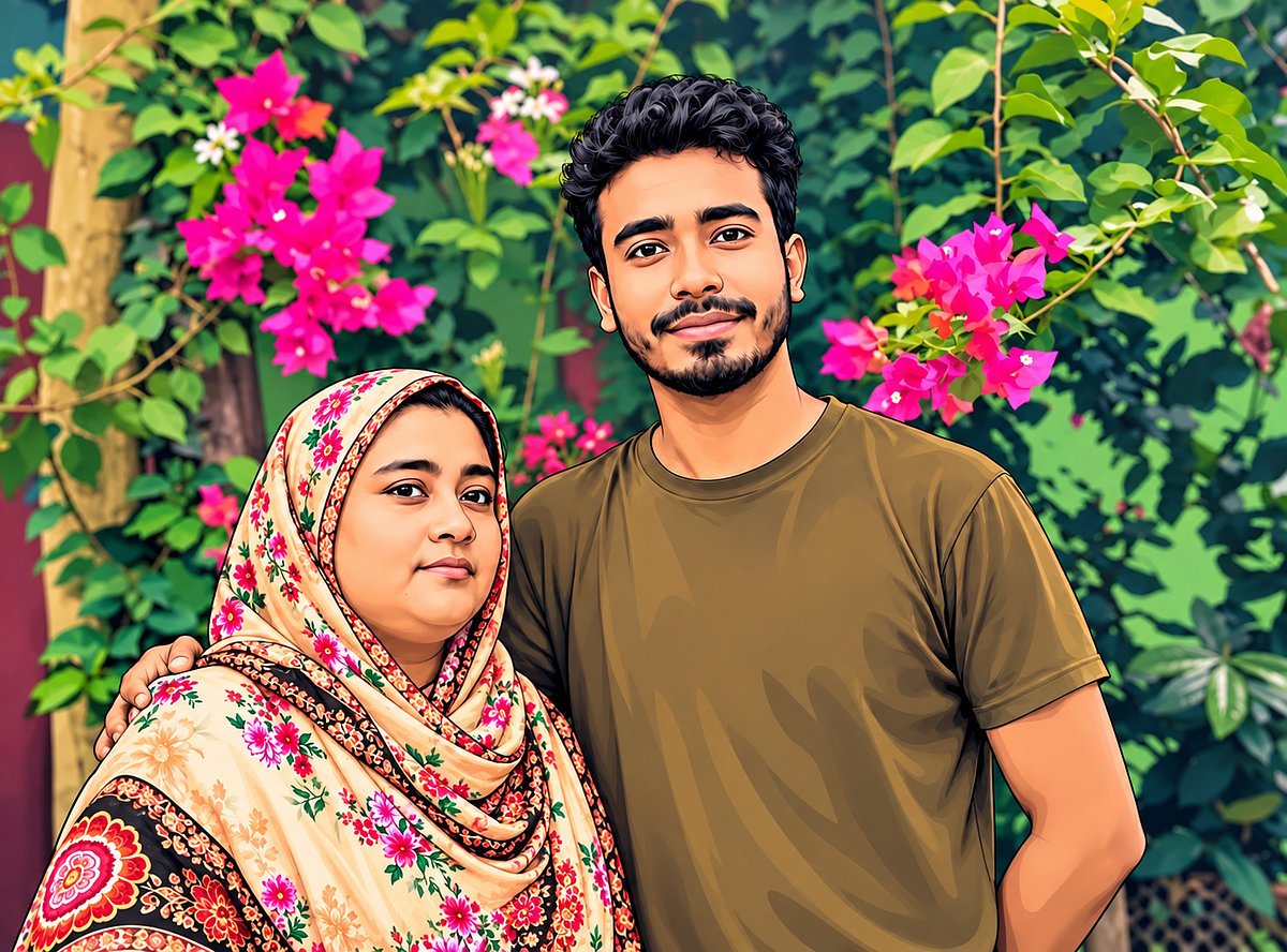 মায়ের আঁচলে বাঁধা পৃথিবী