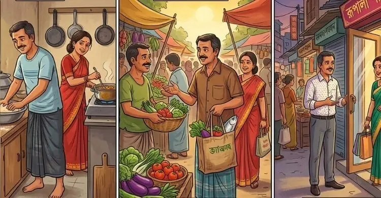 পুরুষের আফসোস: বাসায় থাকার চেয়ে অফিসে যাওয়াই ভালো