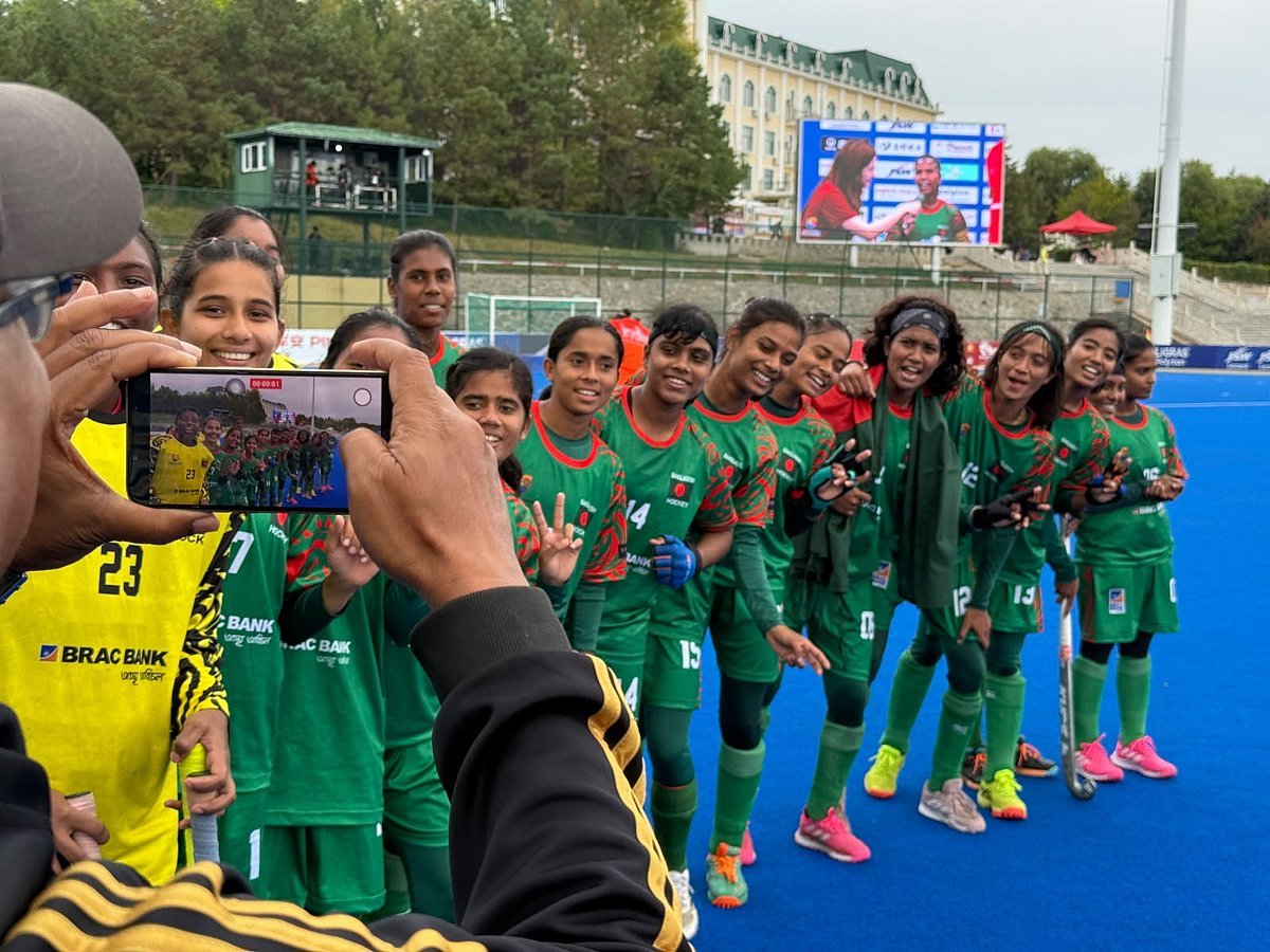 মালয়েশিয়াকে হারিয়ে জুনিয়র এশিয়া কাপে পঞ্চম বাংলাদেশের মেয়েরা