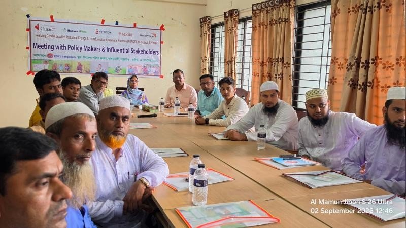 জিংকের ঘাটতি পূরণে বালিয়াডাঙ্গীতে জিংকসমৃদ্ধ ধানের চাষ সম্প্রসারণে মতবিনিময়