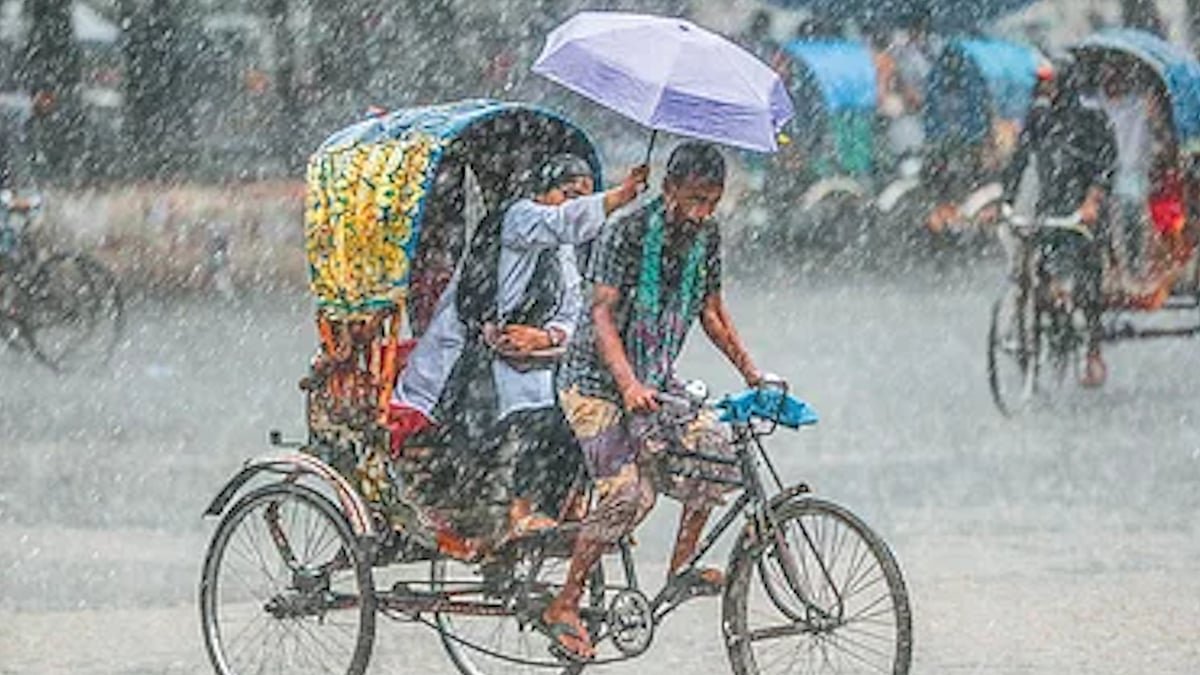 ঢাকায় বৃষ্টি কমলেও, দক্ষিণাঞ্চলে হতে 
পারে ভারী বর্ষণ