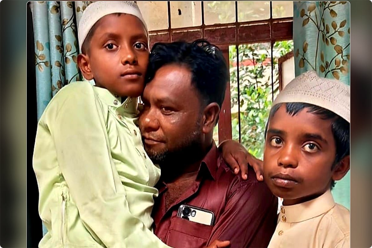 অপহরণের ১ মাস পর দুই সন্তানকে ফিরে পেয়ে বাবা বললেন, ‘ভাবিনি ফিরে পাব’