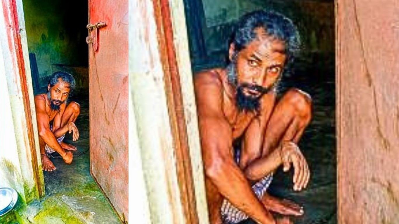 ২০ বছর শিকলে বন্দি আজাদ: প্রশাসনিক হস্তক্ষেপ চান এলাকাবাসী