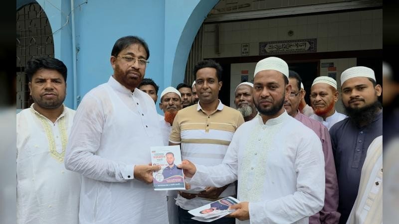 ধামসোনায় চেয়ারম্যান প্রার্থী ইসরাফিল: প্রতীক নয়, জনগণের আস্থাই বড়