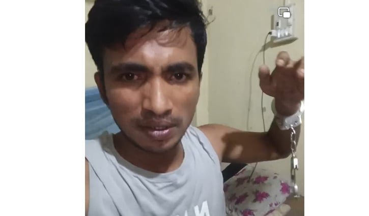 হ্যান্ডকাফসহ পালালেন আসামি, লাইভে এসে বললেন, ‘পুলিশ গ্রেপ্তারি পরোয়ানা দেখাতে পারেনি’