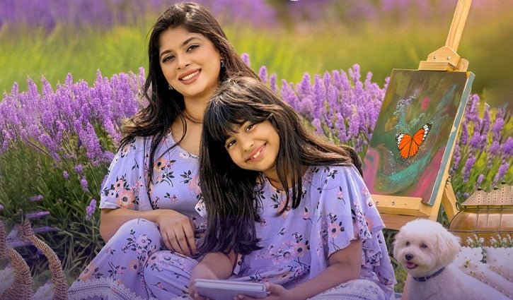 জন্মদিনে উপহার হিসেবে ‘প্রজাপতি’কে আকাশে উড়ালেন লুইপা