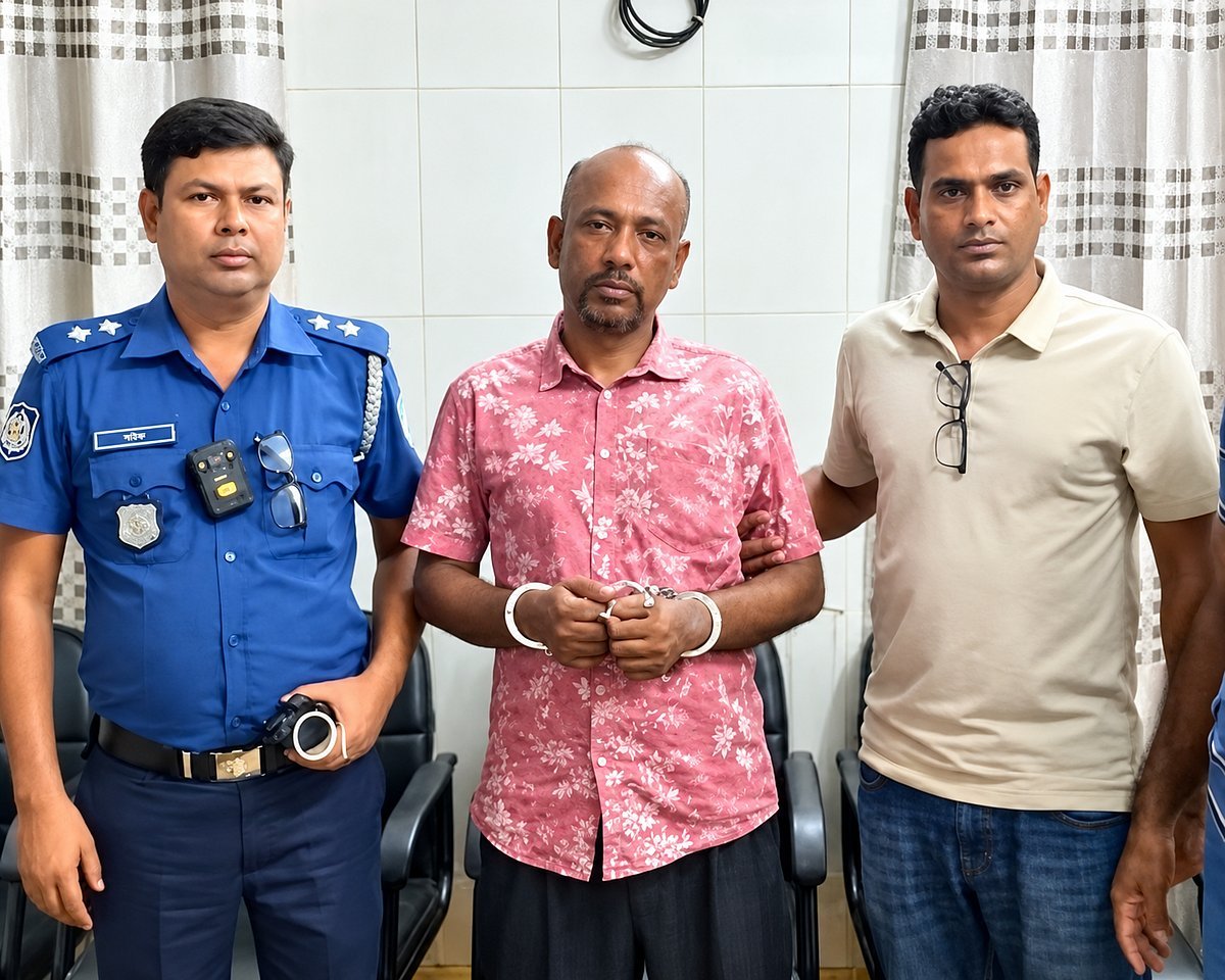 ভৈরবে হাতকড়াসহ পালানো কার্যক্রম নিষিদ্ধ আওয়ামী লীগের নেতা আবার যেভাবে ধরা পড়লেন