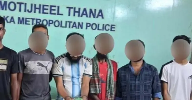 মতিঝিলে পুলিশের অভিযানে গ্রেফতার ৫৮