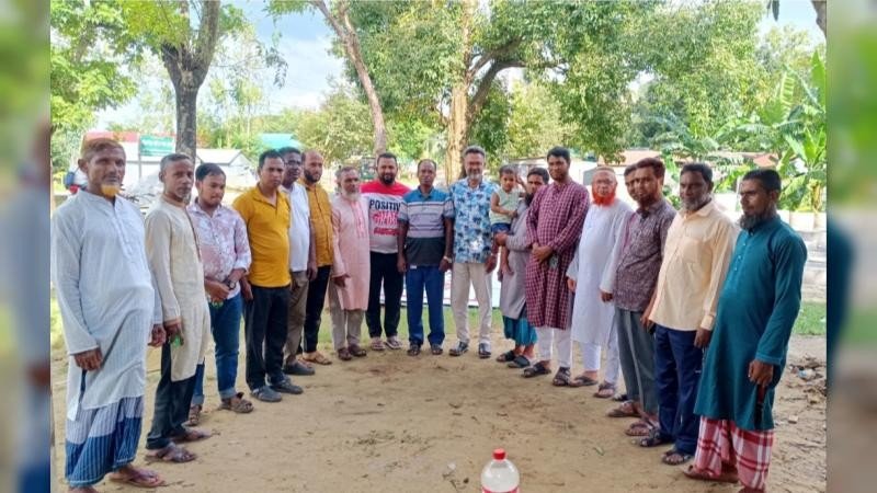 নালিতাবাড়ীর কন্যা শিশু আয়শা সিদ্দিকার খোঁজখবর নিলেন বিএনপির নেতাকর্মীরা