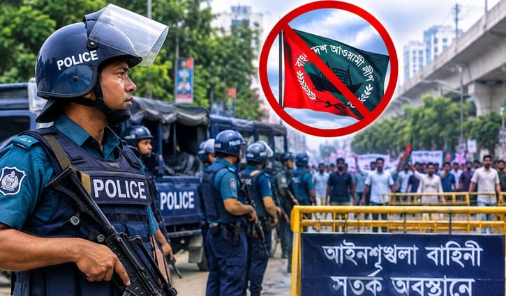 আ.লীগের ঝটিকা মিছিল ঠেকাতে তৎপর আইনশৃঙ্খলা বাহিনী